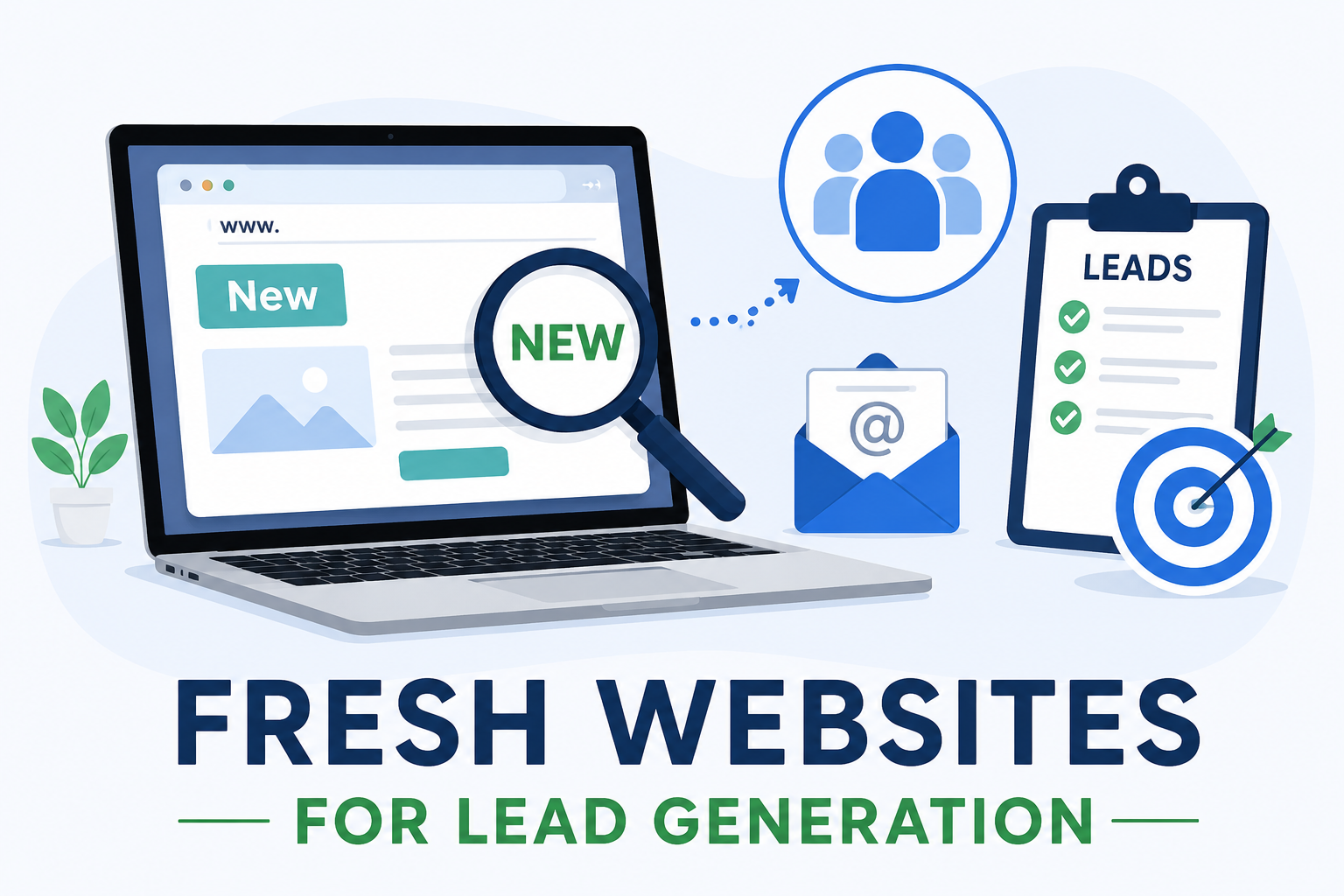 New Domain Leads with Contact DetailsFresh Websites for Lead Generation: Discover New Business Opportunities Faster